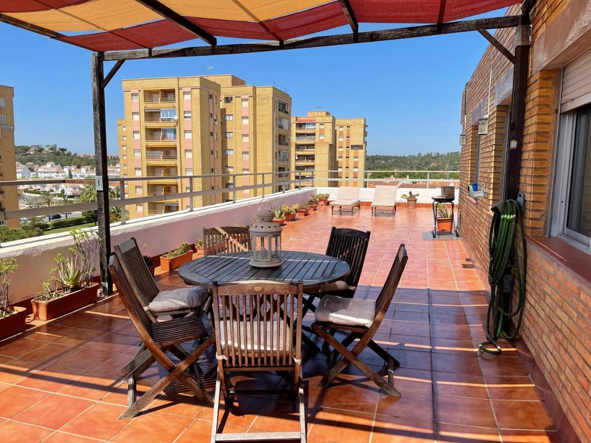 Wonderful Penthouse By The Sea Apartment Lepe Exterior photo